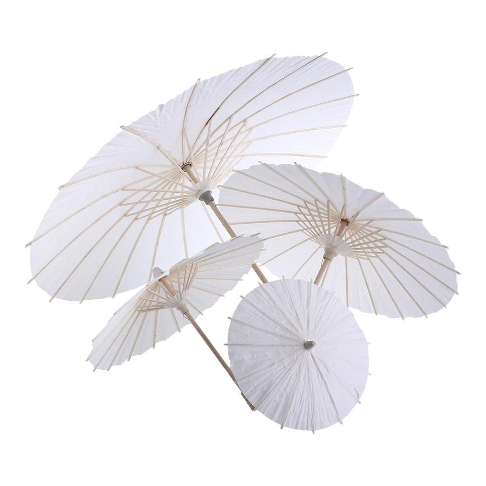 油紙手作り装飾結婚式誕生日ロングハンドルDIYダンス小道具絵 - Photography Umbrella のレビューと価格
