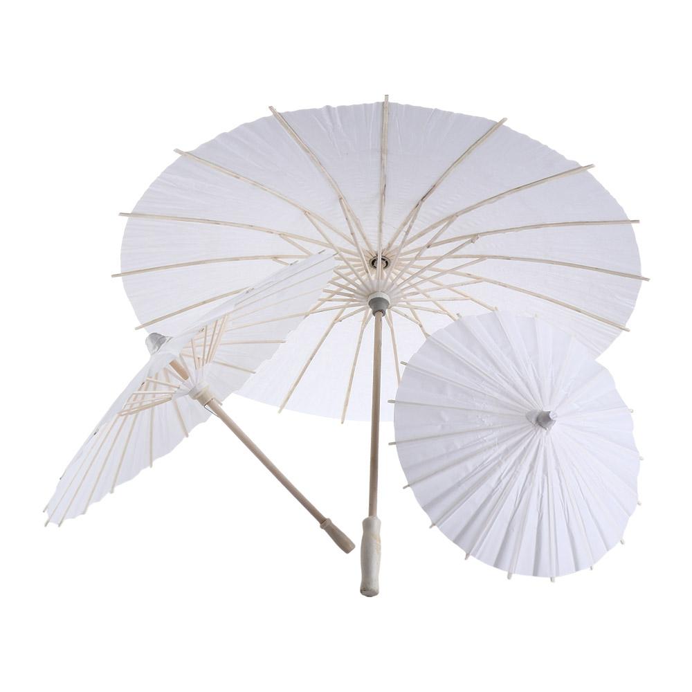 油紙手作り装飾結婚式誕生日ロングハンドルDIYダンス小道具絵 - Photography Umbrella のレビューと価格