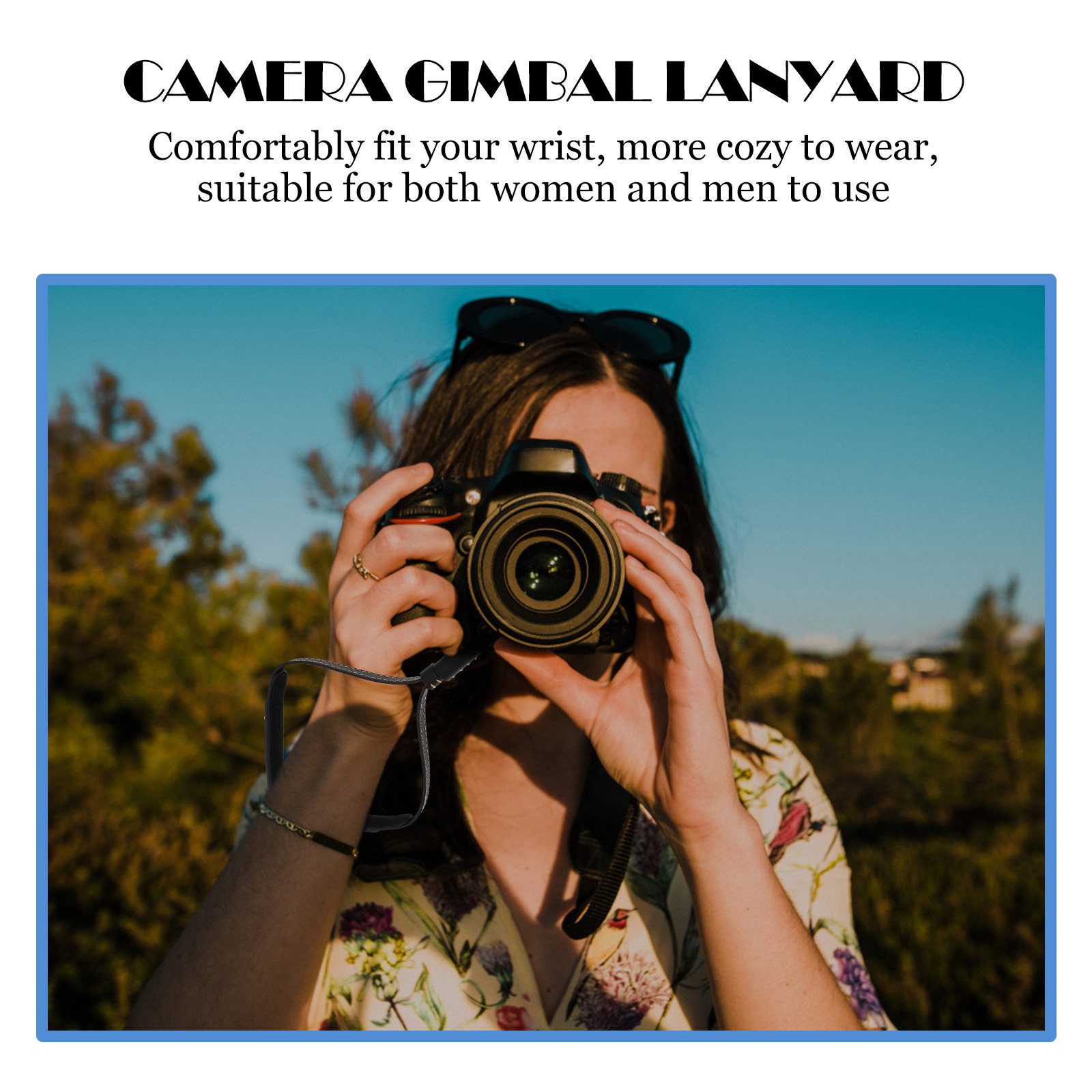 カメラ用ジンバル、手首に装着するストラップ、調整可能なハンド - Camera Wrist Strap のレビューと価格