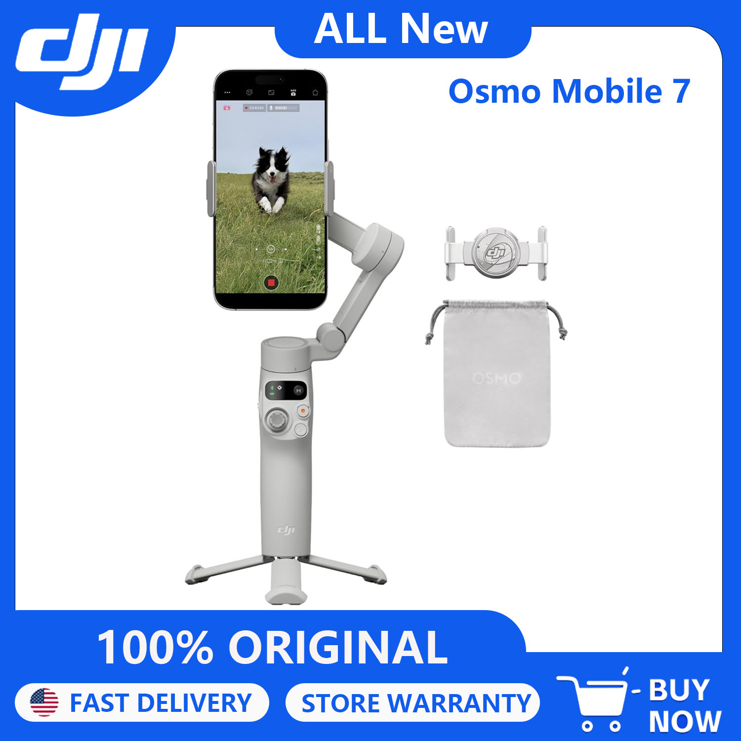 DJI Osmo Mobile 7 ジンバルスタビライザー  - Photography Basics のレビューと価格