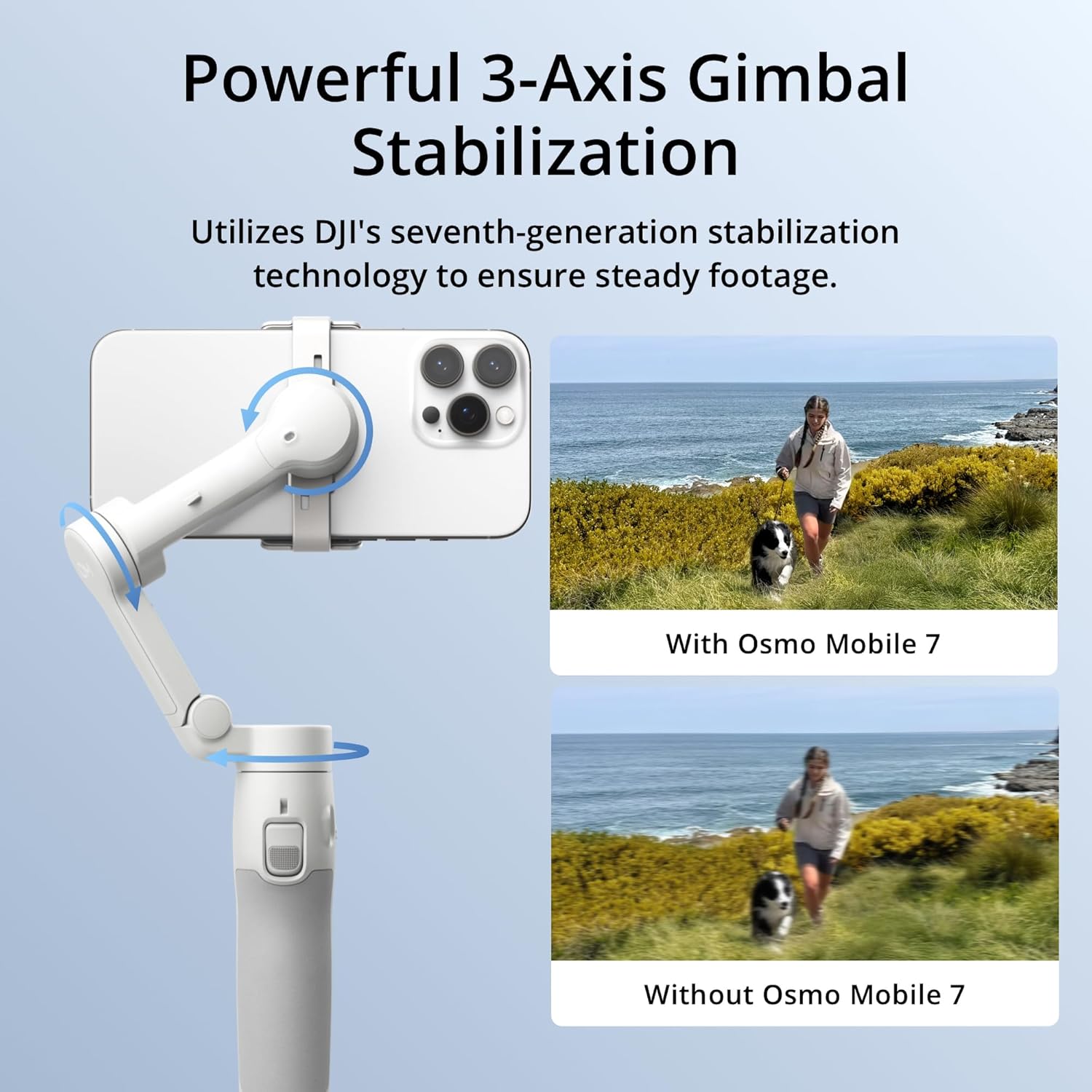 DJI Osmo Mobile 7 ジンバルスタビライザー  - Photography Basics のレビューと価格